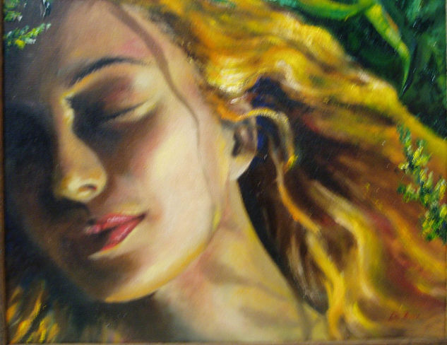 El bosque Oil Canvas Figure Painting