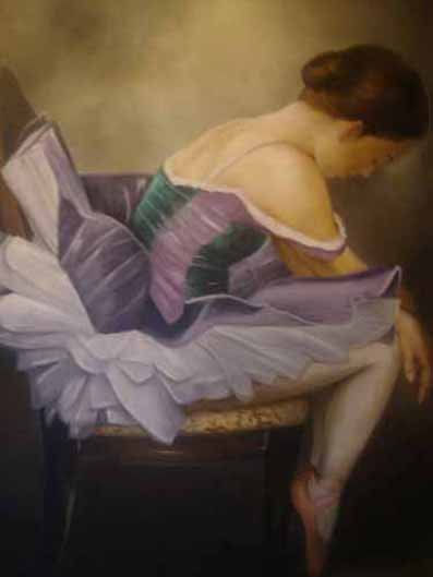 el descanso de la bailarina