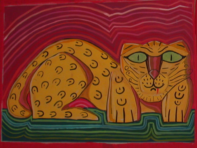 jaguarete Acrylic Canvas Animals