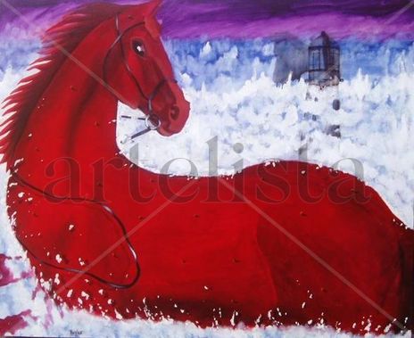 The horse