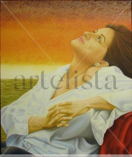 Ariadna Oil Canvas Figure Painting