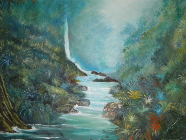 Rio Azul Oil Canvas Landscaping