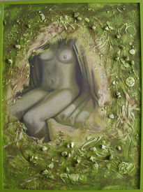 Abstracto en verde