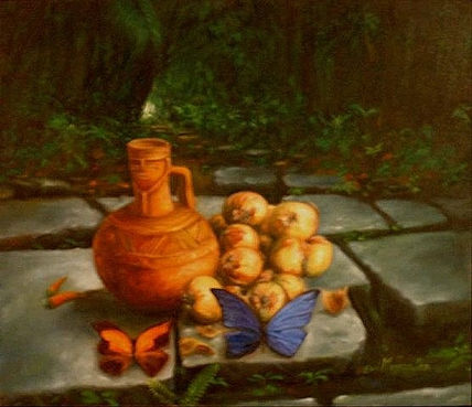Bodegon cebollas