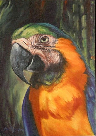 LORO Oil Canvas Figure Painting