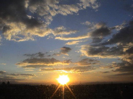 Un atardecer