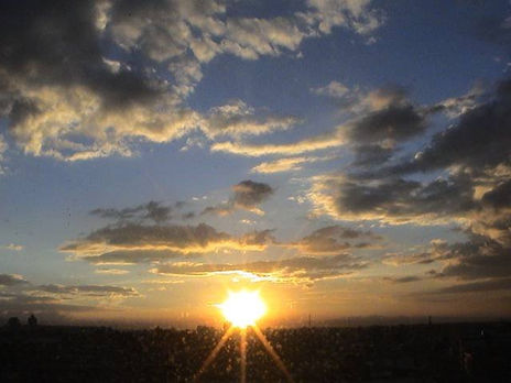 Un atardecer