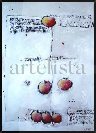 Manzanas de Newton 2-05 Mixed media Canvas Others