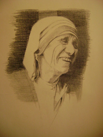 teresa de Calcuta Graphite