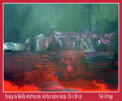 Paisaje de Melilla abstracción