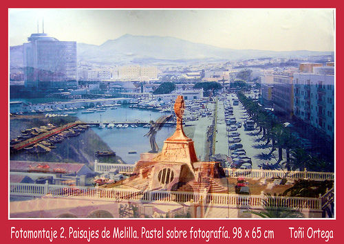 Fotomontaje de Melilla 2 Oil Canvas Landscaping