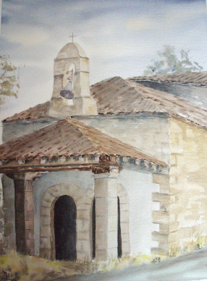 Ermita de Quintanas de Gormaz Watercolour Paper Others