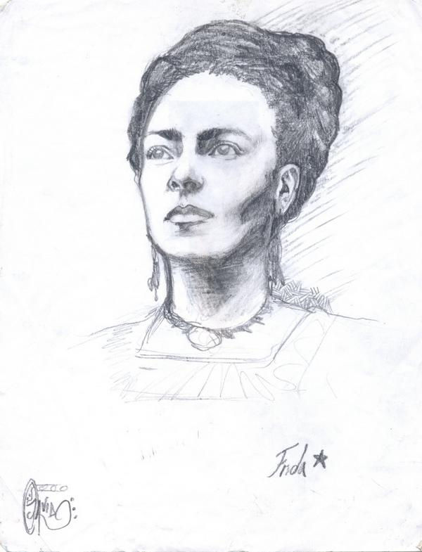 retrato de frida...