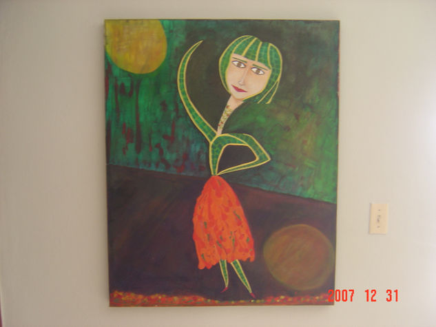 ¡Bravo! (2) Oil Canvas Figure Painting