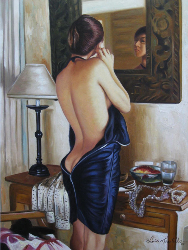 DAMA EN EL ESPEJO