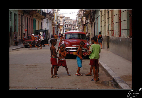 Por las calles de La Habana 