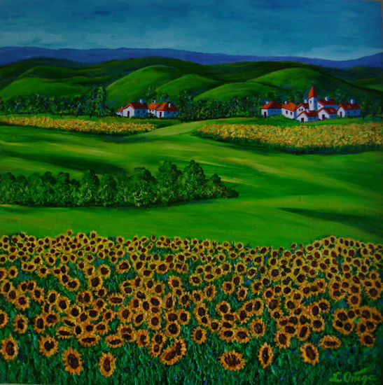 Campo de girasoles 