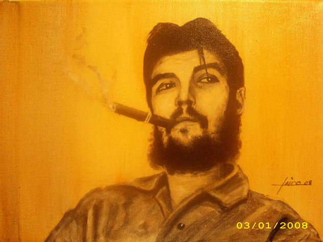 Che guevara Acrílico Lienzo Retrato