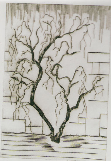 Arbol de wilde Rotogravure