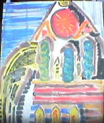 Sublimación mística con lateral de iglesia Acrylic Others