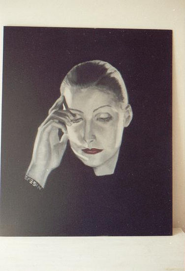 garbo Oil Canvas