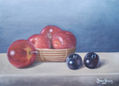 manzanas con ciruelas
