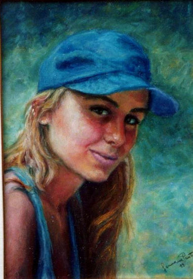 Micaela Pastel Paper Portrait