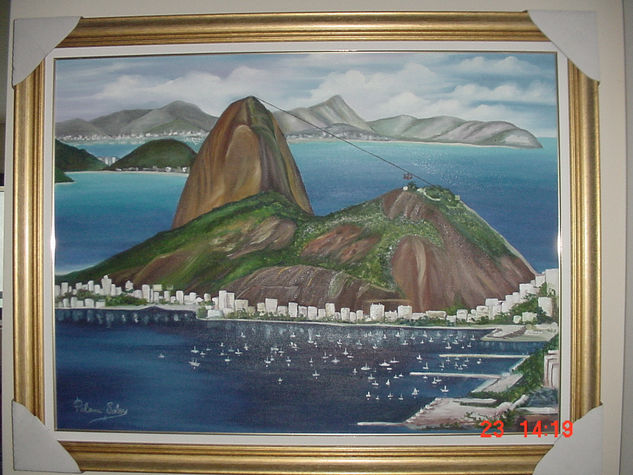 Rio de Janeiro Óleo Lienzo Paisaje