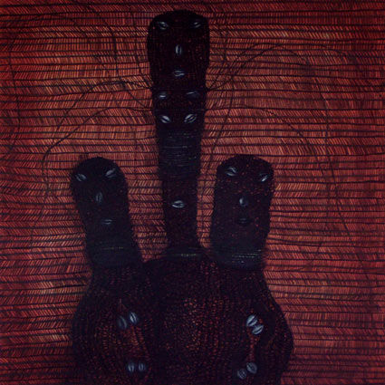 Tronco de Poder (2004). Charcoal