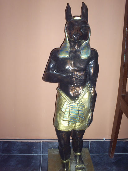 EL CHACAL (ANUBIS) Mixed Figurative