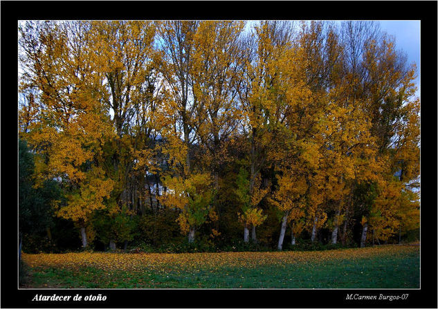 Atardecer de otoño 