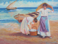 Mujeres en la Playa