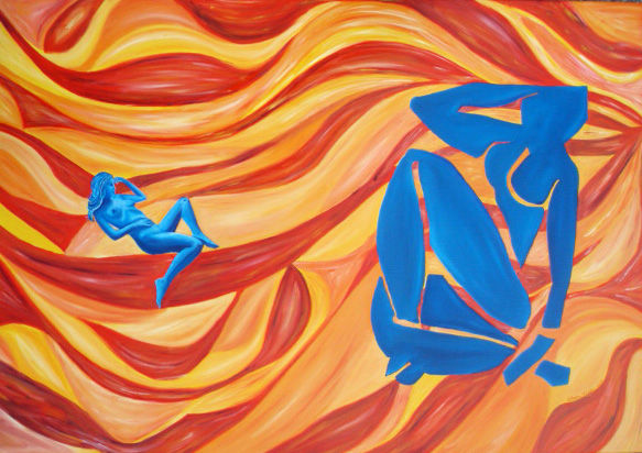 Paixão, amor, desilusão Oil Canvas Nude Paintings