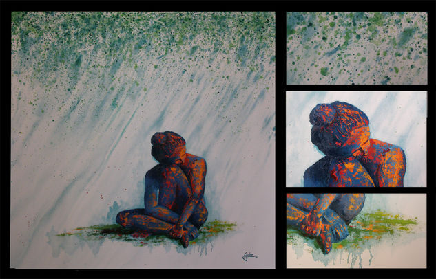 Brevedad de un momento Oil Canvas Nude Paintings