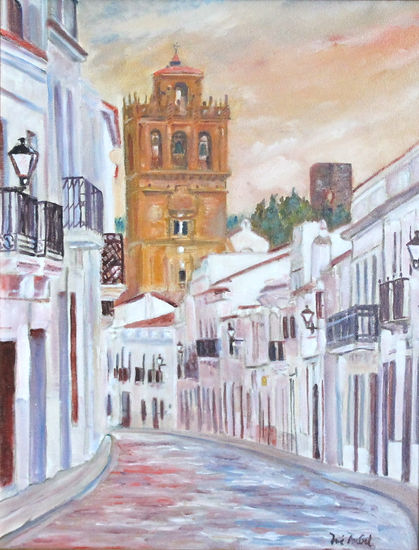 CALLE MESONES II Oil Canvas Landscaping