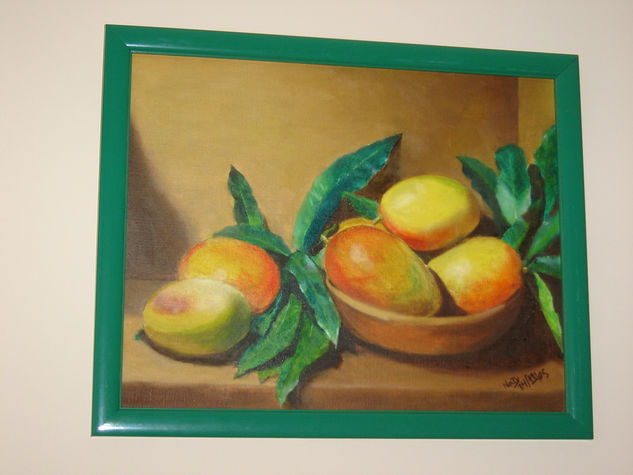 mangos Ink Textile Still Life Paintings