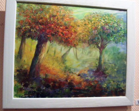 Bruma en el bosque