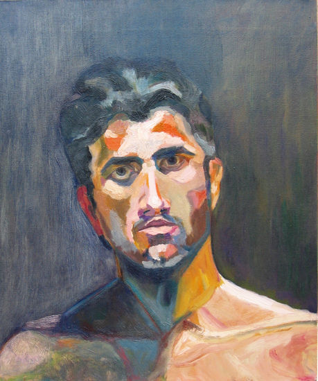 Yo mismo Oil Canvas Portrait