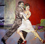 tango dancers