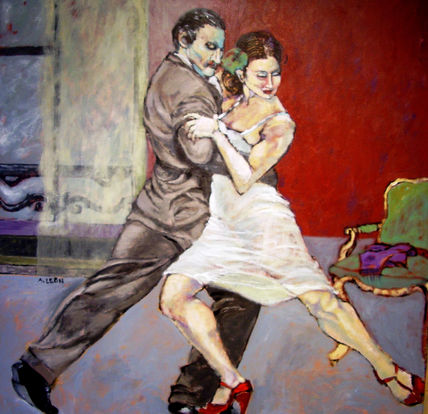 Tango dancers