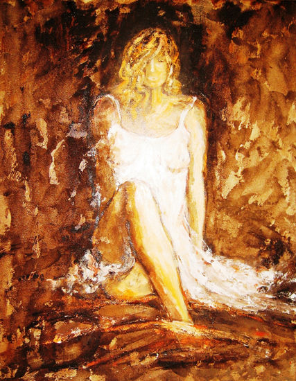 Sònia Oil Canvas Figure Painting