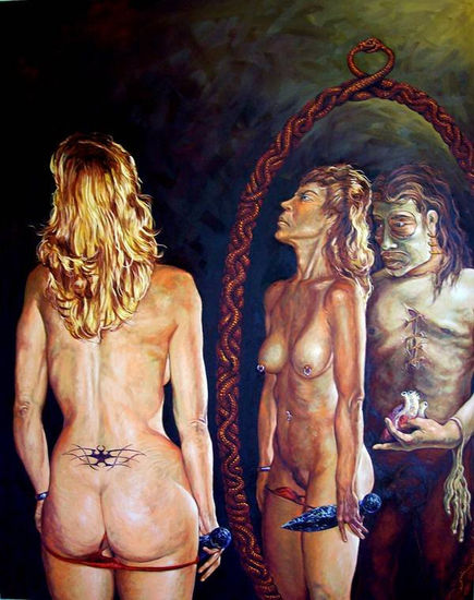 La ciudad del sol Oil Canvas Nude Paintings