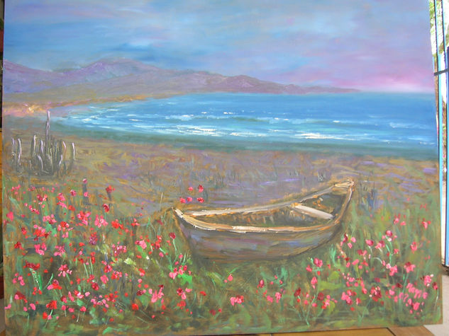 HUASCO FLORIDO Oil Canvas Marine Painting