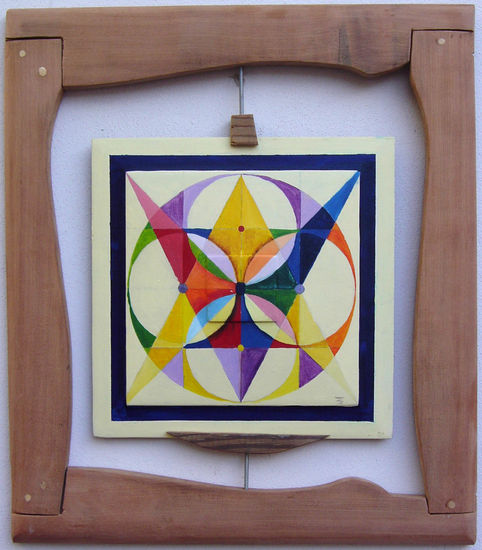 Mandala estrellado Oil Panel Others