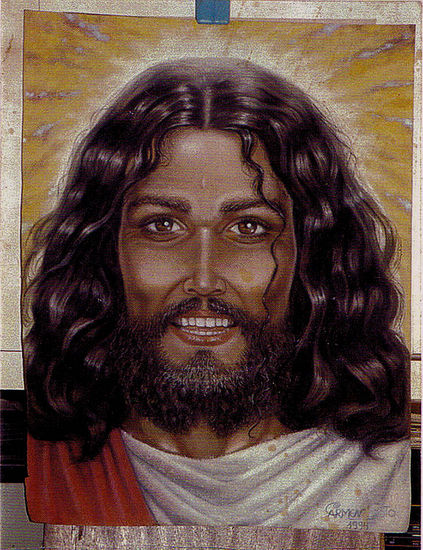 JESUCRISTO - LA VERDAD Y LA VIDA Pastel Papel Retrato