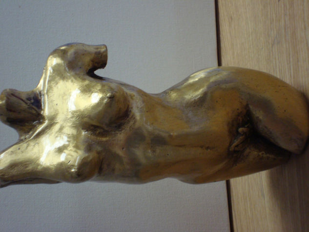 eva dorada Bronze Figurative