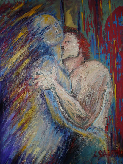 sin titulo Oil Canvas Figure Painting