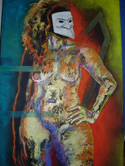 sin titulo Oil Canvas Figure Painting