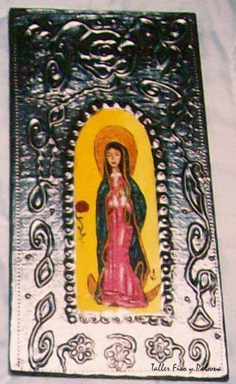 Virgen de la Guadalupe Orfebrería Metal