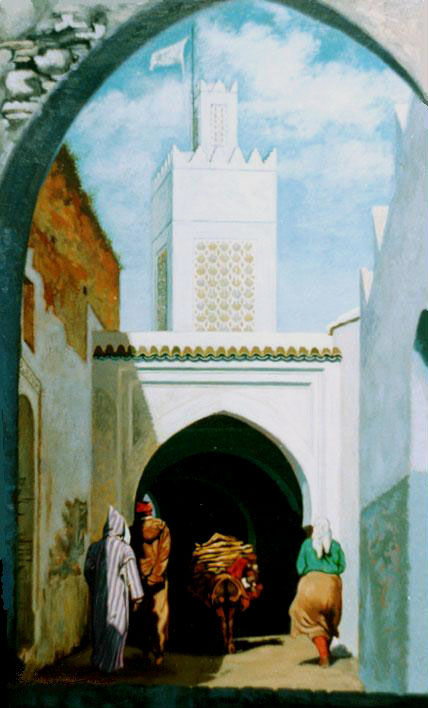 Pasaje de la mezquita